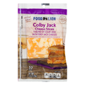 Food Lion Natural Colby Jack Cheese Slices - 10 ct