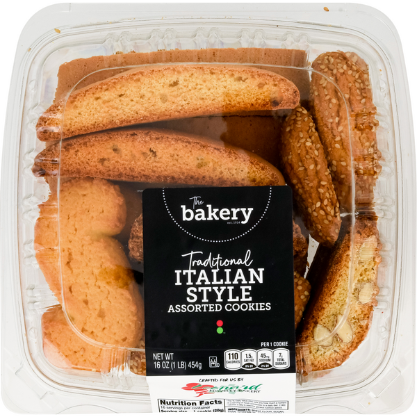 Stop & Shop The Bakery Traditional Italian Style Assorted Cookies - 16 ct