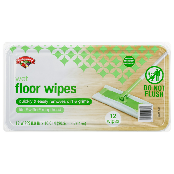 Hannaford Wet Floor Wipes