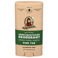 Dr. Squatch Men's Pine Tar Aluminum Free Natural Deodorant Stick