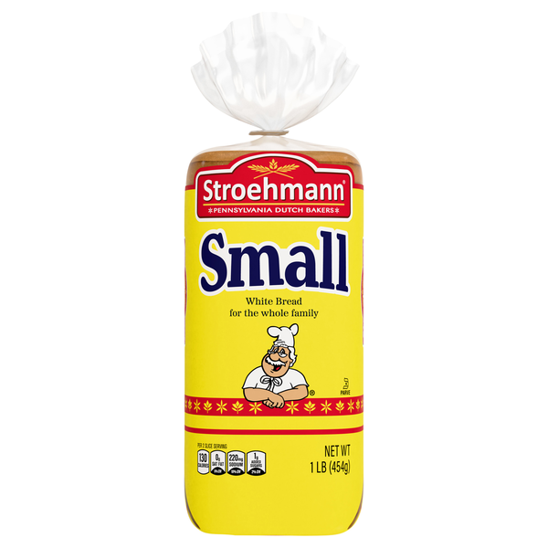 Stroehmann Small White Bread Sliced