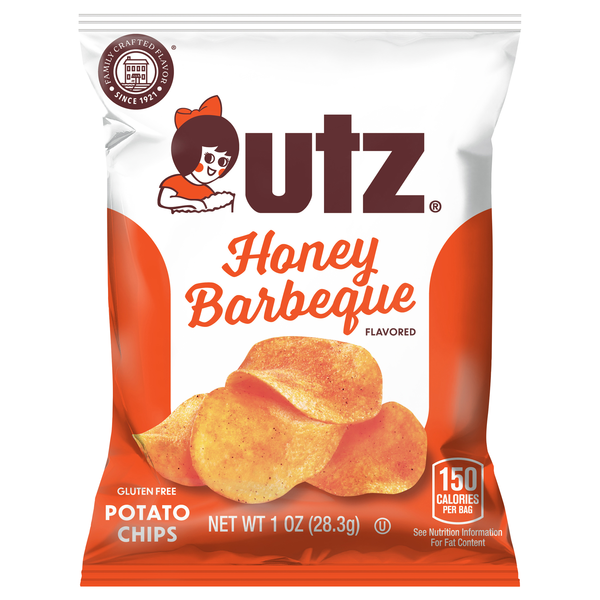 Utz Gluten Free Honey Barbeque Potato Chips
