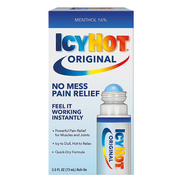 Icy Hot No Mess Pain Relief Roll-On Original