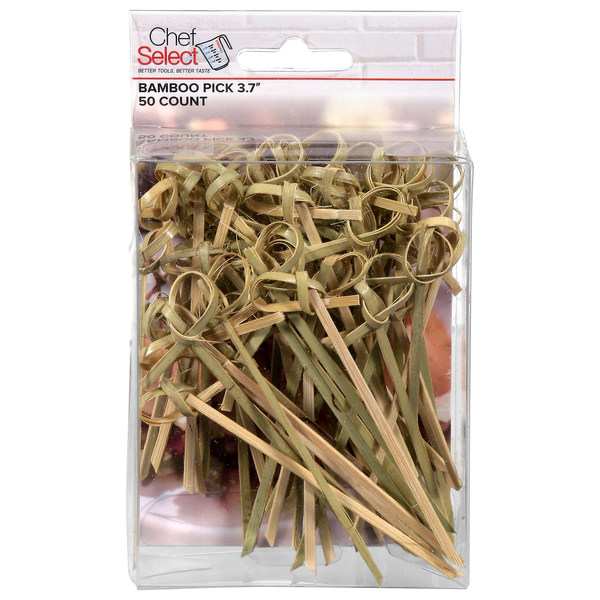 ChefSelect Bamboo Picks 3.7 Inch