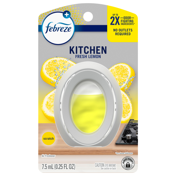 Febreze Small Spaces Heavy Duty Fresh Lemon Air Freshener