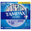 Tampax Pearl Unscented Light Tampons