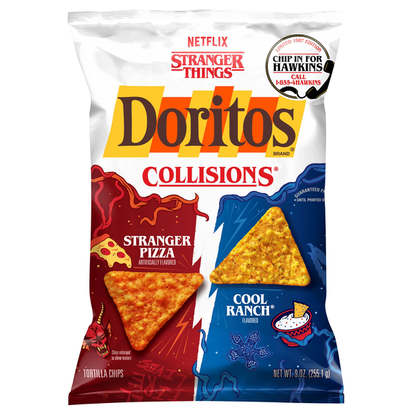 Doritos Collisions Stranger Pizza/Cool Ranch Tortilla Chips