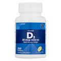 CareOne Gluten Free 25mcg 1000 IU Vitamin D3 Softgels