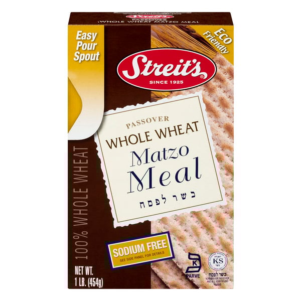 Streit's Whole Wheat Matzo Meal Kosher For Passover