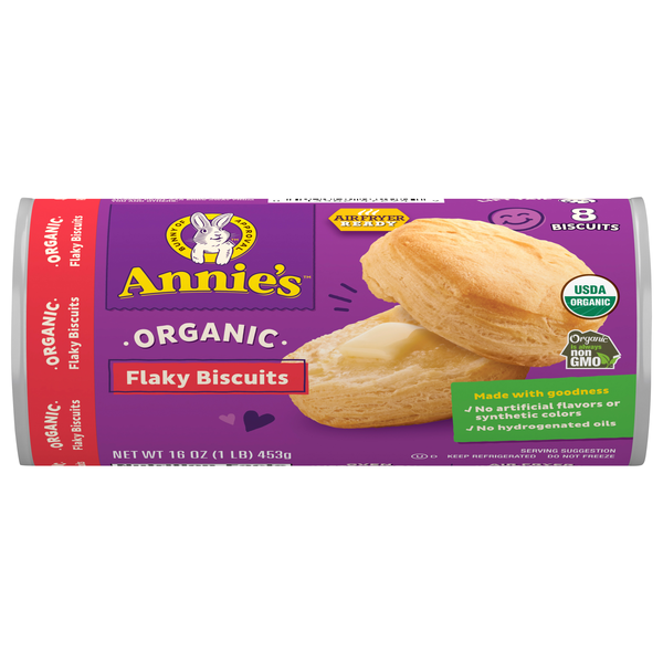 Annie's Organic Flaky Biscuits - 8 ct