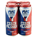 Moat Mountain Brewing Company Czech Pilsner Lager Beer - 4 pk