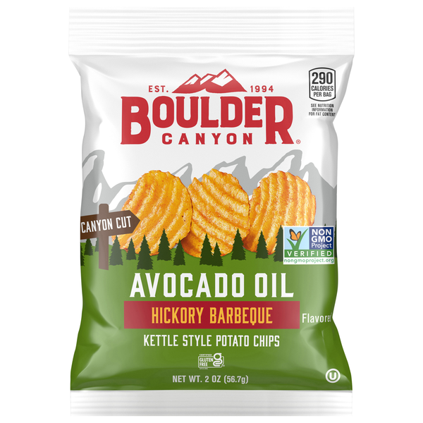 Boulder Canyon Canyon Kettle Style Hickory Barbeque Potato Chips
