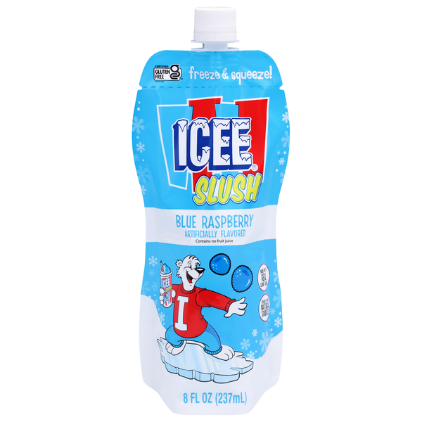 ICEE Blue Raspberry SLUSH Pouch