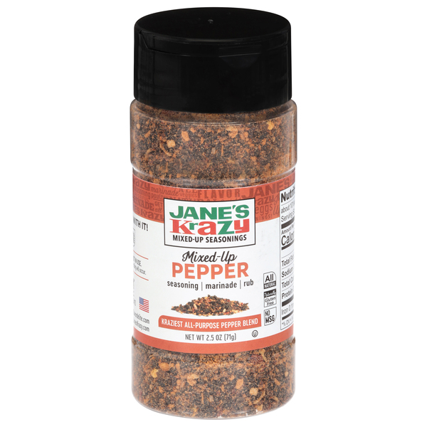 Jane's Krazy Mixed-Up Pepper Marinade & Seasoning