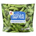 Our Brand Steam In Bag Sugar Snap Peas Frozen