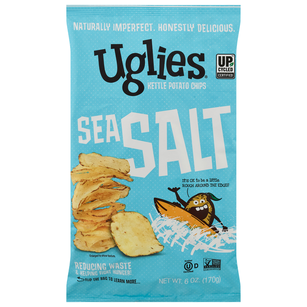 Uglies Original Sea Salt Kettle Cooked Chips
