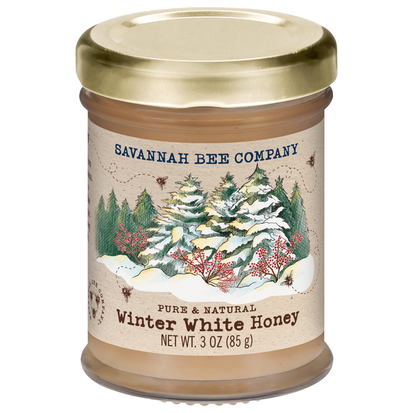 Savannah Bee Co. Pure & Natural Winter White Honey