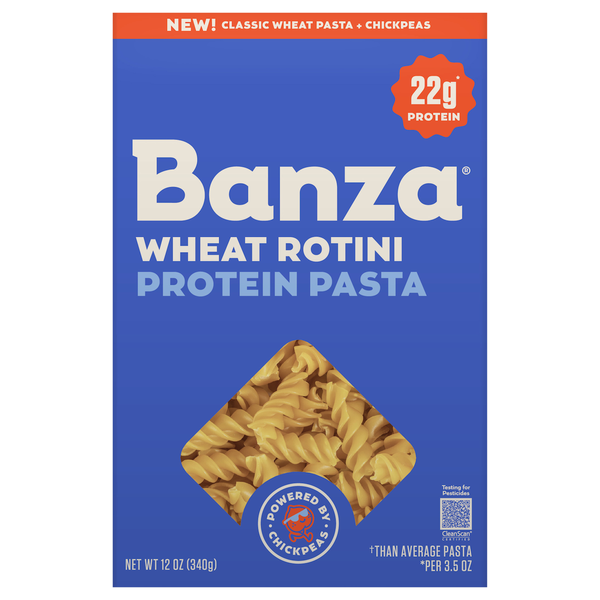 Banza Wheat Rotini Protein Pasta