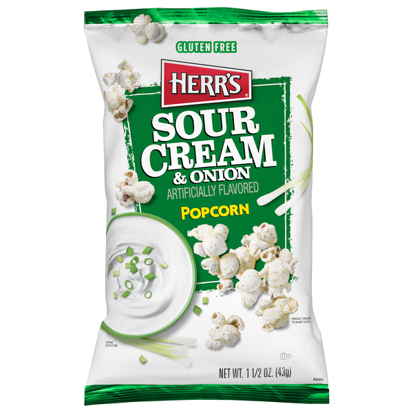 Herr's Gluten Free Sour Cream & Onion Popcorn