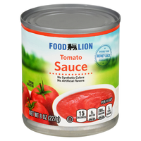 Food Lion Tomato Sauce