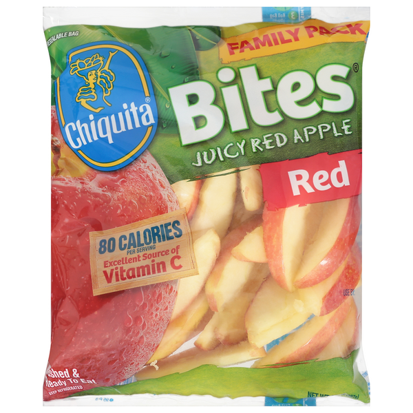 Chiquita Bites Juicy Red Apples Family Pack