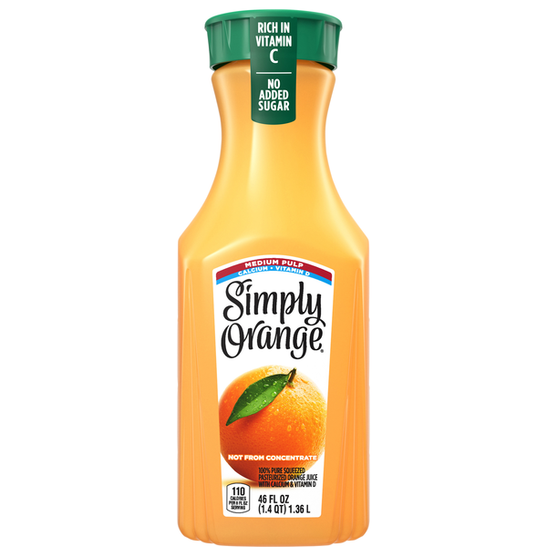 Simply Medium Pulp Orange Juice
