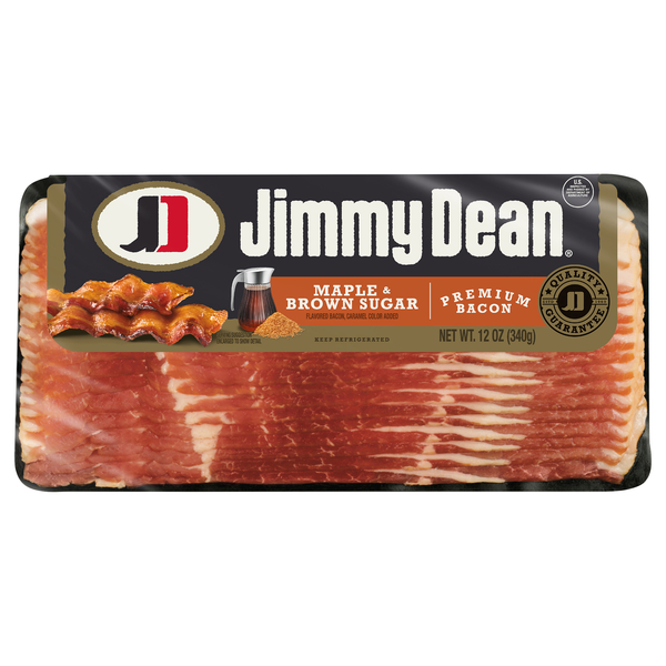 Jimmy Dean Premium Maple & Brown Sugar Bacon Sliced