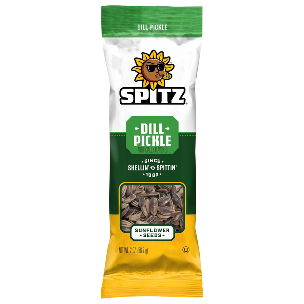Spitz Dill Pickle Flavored Sunflower Seeds