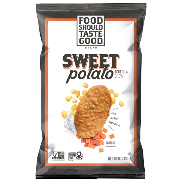 Food Should Taste Good Gluten Free Sweet Potato Tortilla Chips