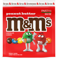 M&M's Peanut Butter Milk Chocolate Candy Party Size