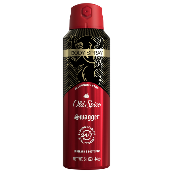 Old Spice Swagger Aluminum Free Underarm & Body Spray