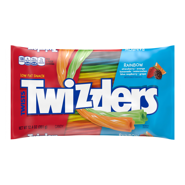 Twizzlers Twists Rainbow Licorice Candy
