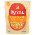 Royal 90 Second Microwave Mexican & Street Corn Seasoned Basmati Rice