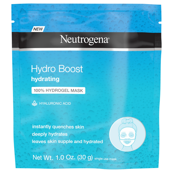 Neutrogena Hydro Boost Hydrating 100% Hydrogel Face Mask Hyaluronic Acid