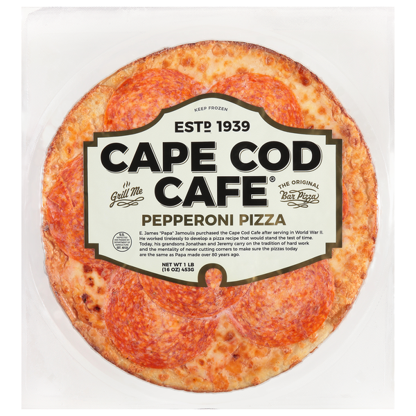 Cape Cod Cafe Pepperoni Pizza Frozen