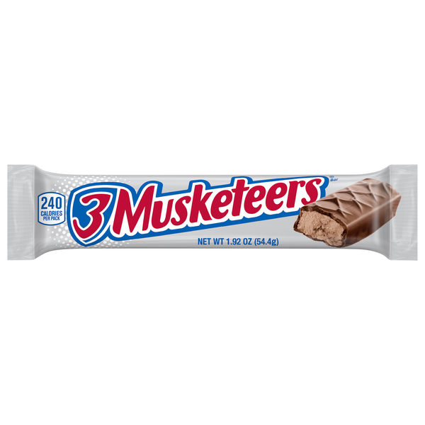 3 Musketeers Milk Chocolate Candy Bar
