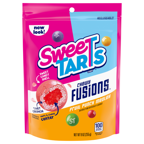 SweeTARTS Chewy Fusions Fruit Punch Medley Candy