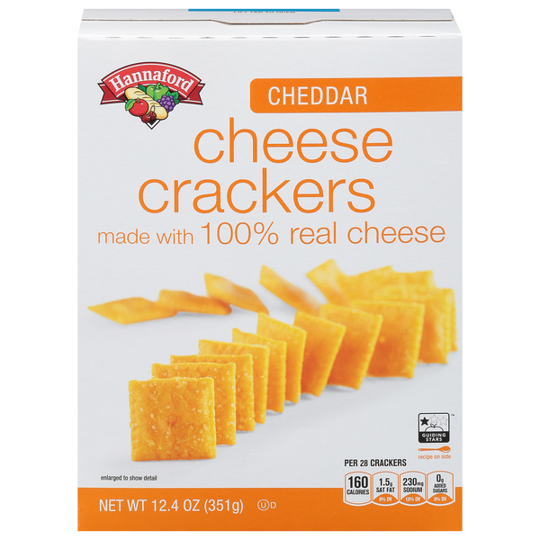 Hannaford Cheddar Cheese Crackers