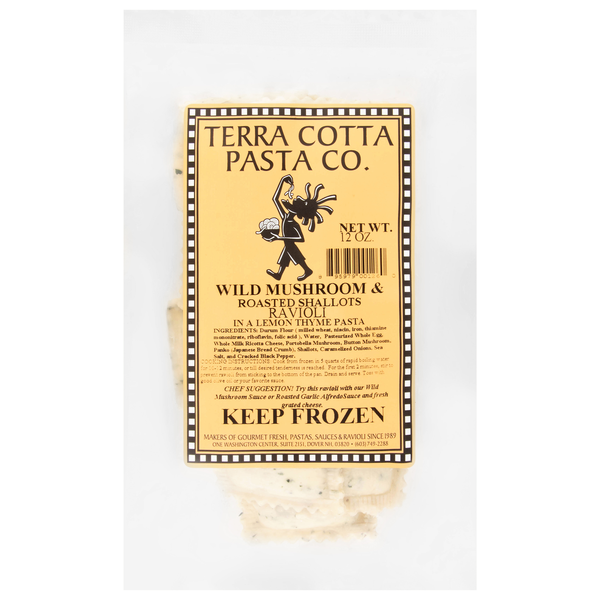 Terra Cotta Pasta Co. Wild Mushroom & Roasted Shallots Ravioli Frozen