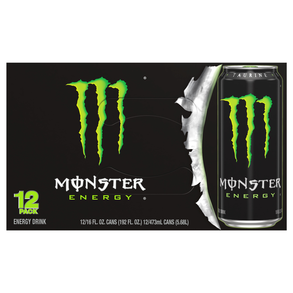 Monster Energy Drink - 12 pk