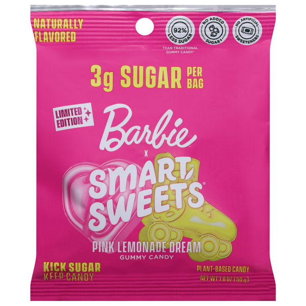 Save on Smart Sweets Plant Based Barbie Pink Lemonade Dream Gummy