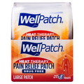 WellPatch Warming Heat Therapy Pain Relief Patch Large Drug Free