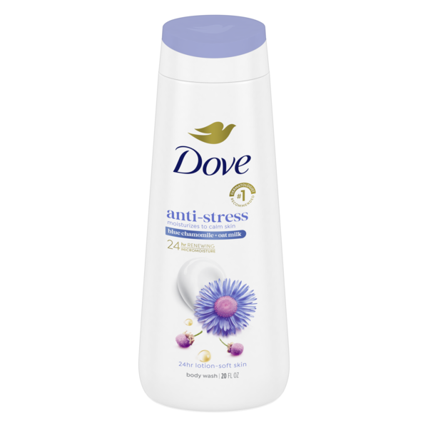 Dove Anti-Stress Blue Chamomile & Oat Milk Body Wash