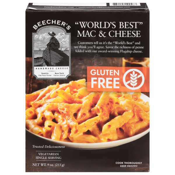 Beecher's Gluten Free Vegetarian Mac & Cheese Frozen Meal