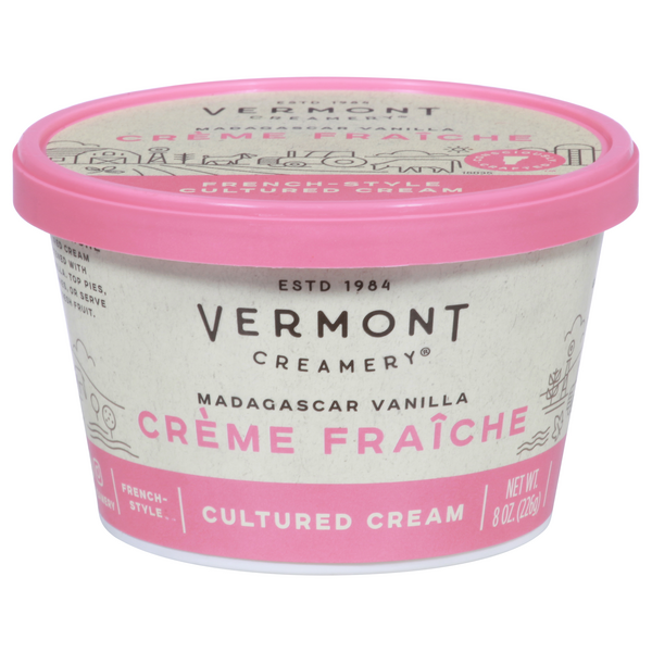 Vermont Creamery Madagascar Vanilla Creme Fraiche