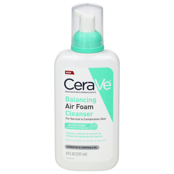 CeraVe Balancing Air Foam Cleanser for Normal to Combination Skin