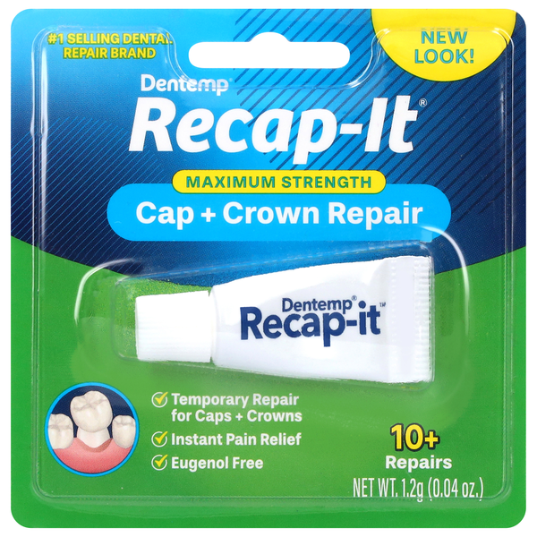 Dentemp Recap-It Cap & Crown Repair