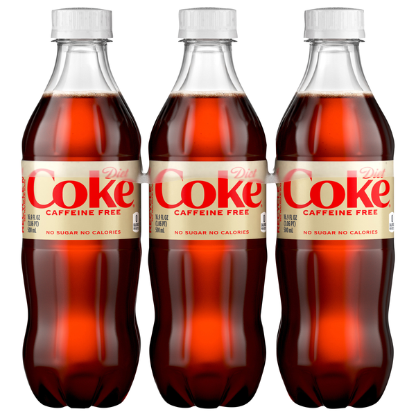 Diet Coke Cola Soda Caffeine Free - 6 pk