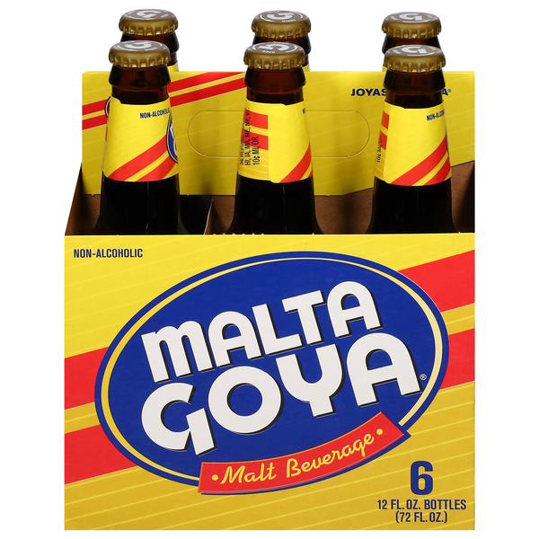 Malta Goya Non-Alcoholic Malt Beverage - 6 pk