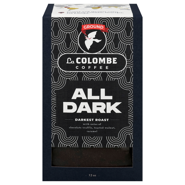 La Colombe All Dark Darkest Roast Ground Coffee